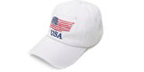 American-Flag Baseball Caps 100% Distressed Cotton Embroidered for Unisex